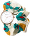 Avaner Women's Floral Wrist Watches: Scrunchies Band Elastic Printed Strap Stretch Watches for Women Ladies...