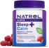 Natrol Sleep+ Calm Melatonin Gummies for Adults, Sleep Gummies, Strawberry Flavor, 60 Gummies, 30 Day Supply...