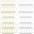 Oubaka 216pcs Beading Hoop Earrings 3 Shapes Earring Hoops Hypoallergenic Earring Finding Square Teardrop Round Earrings Beading Hoop Bulk for DIY...