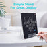 Acrylic Book Stand with Ledge,6PC 4 Inch Clear Acrylic Display Easel Transparent Display Stand Holder Tablet Holder for Displaying Books,Magazine,...
