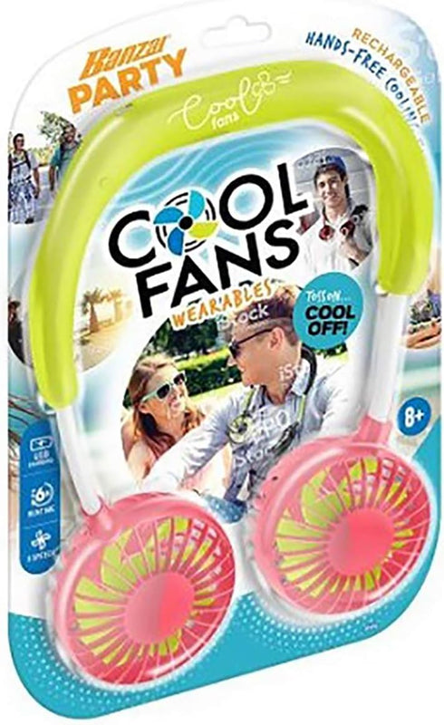 BANZAI Cool Fans Wearables - Colors May Vary...