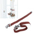 2Pcs Leg Band Strap, Adjustable Nylon Drywall Stilt Ankle Straps with Aluminum Alloy Buckle, Leg Band Straps Stilts Loop Replacement Accessories f...