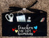 Waist Apron for Teachers with 3 Pockets Half Black Apron,Teachers Prefect Gift (teacher of ting humans)...