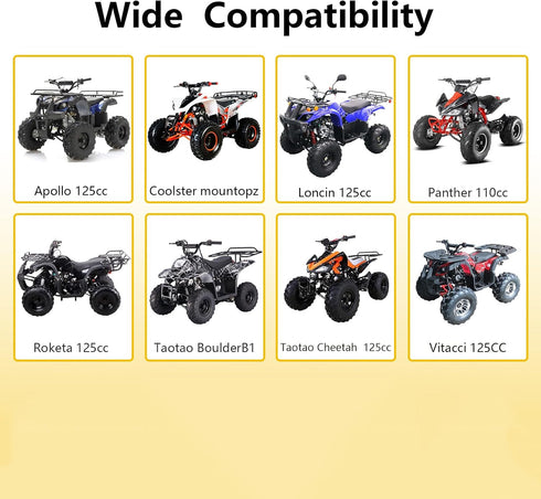 HIAORS Ignition Coil 5 Pin CDI Box for Tao Tao Coolster 110cc 125cc ATV Boulder B1 Baja Roketa Sunl Buyang Loncin Lifan Kazuma Meerkat Chinese 4 W...