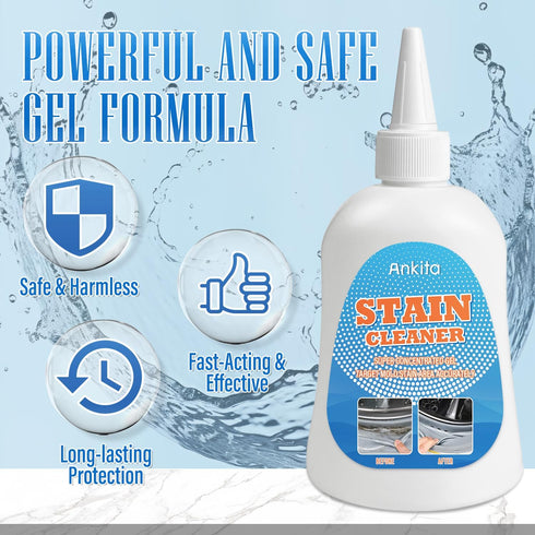 Home Remover Gel for Washing Machine, 8 Fl Oz Household Front Load Washing Machine Cleaner, Easily Removes Stains for Showers, Washing Machine, Re...