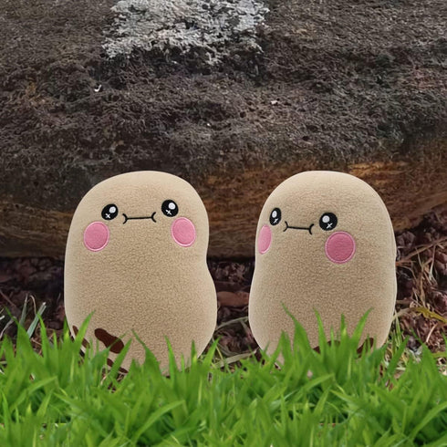 7.8'' Kawaii Potato Plush Toy Soft Food Stuffed Animals Plushie Pillow Toys Doll (7.8'', Primary Color)...