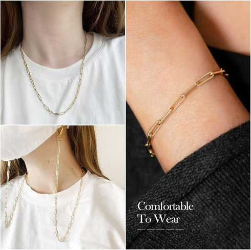 Craftdady 16.4 Feet Antique Bronze Paperclip Link Chain Brass Soldered Oval Cable Cross Chain 6x2.6mm with Spool for Jewelry Pendant Necklace Brac...