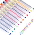 RIANCY Gel Pens (12 Multicolor), Fine Point Ballpoint Pen for Bullet Journaling, Writing, Drawing, Coloring, Office & School Supplies...