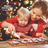 Kaishane Cookie Cutters Christmas Shapes Set of 12 - Gingerbread Man, Snowflake, Christmas Tree & More Shapes Stainless Steel Biscuits Cutter...
