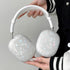 for Cute Glitter Airpods Max Case with Cleaner Kit, Anti-Scratch Shell Pattern Ear Pad Case Cover/Ear Cups Cover/Headband Cover for AirPods Max Co...