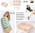 Women Acrylic Transparent Gold star Evening Bags Purses Clutch Vintage Banquet Handbag (Transparent)...