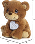 Aurora® Inspirational Precious Moments™ Charlie Bear Stuffed Animal - Cherished Memories - Enduring Comfort - Brown 8.5 Inches...