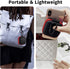 MOLOVA Square Earbud Case Portable EVA Carrying Case Storage Bag Cell Phone Accessories Organizer with Carabiner for Earphone, Earbud, Earpieces, ...