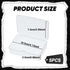 5 Pcs Mini Plastic Storage Containers Box with Lid, Small Storage Containers Travel Case 4x3x1 Inches Clear Rectangle Box Organizer for Collecting...