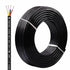 UL2464 10FT 18 Gauge 4 Conductor Electrical Wire, Tinned Oxygen Free Copper 4 Wire, 18/4 AWG Landscape Wire, OFC Speaker Wire, Low Voltage Wire, A...