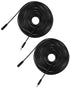 QWORK 3.5mm Audio Extension Cable - 20ft (6m) TRS Female to Male for Headphones, Microphones - Professional Grade - Clear Audio Signal...