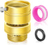 Fine Thread Vacuum Breaker, PK1390 1-1/16" Fine Thread Female No Lead Brass Self-Draining Vacuum Breaker, Hose Bib Vacuum Breaker, Providing you w...