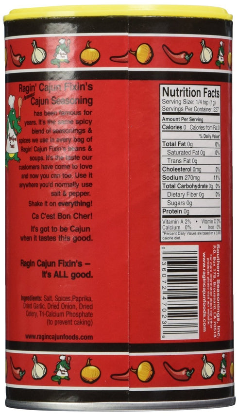All Purpose Original Cajun Seasoning 8 oz Ragin' Cajun (Pack of 3)...