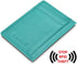 Unisex-Adult's Petite Credit Card Holder Leather Slim Minimalist Wallet, Light Blue, Classic...