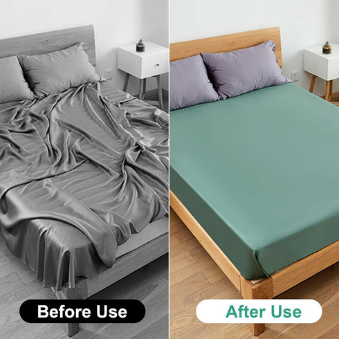 Sheet Straps Bed Sheet Holder Straps, Fitted Sheet Clips Adjustable Elastic Crisscross Suspenders Bedding Accessories Bed Sheet Fasteners for Corn...