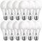 E ENERGETIC LIGHTING Dimmable Light Bulbs, 60W Equivalent 3000K Warm White, E26 Base, 8.5W 800 Lumens LED Light Bulbs, UL Listed, 12 Packs...