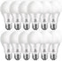 E ENERGETIC LIGHTING Dimmable LED Light Bulbs, 60W Equivalent, Cool White 4000K, 8.5W 800 Lumens LED Bulbs, E26 Base Standard Light Bulbs, ETL Lis...