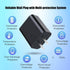 USB Charger Fast Charger 18W Two Port Wall Charger Universal Charging Station Compatible for iPhone 12/11 Pro Max XR, Pixel, Samsung and Other Mor...