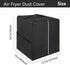 Air Fryer Dust Cover, Air Fryer Rotisserie Oven Dust Cover Compatible with Nuwave Brio 15.5Qt Air Fryer Rotisserie Oven,Dark Grey...
