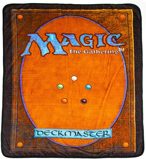 Bioworld Magic: The Gathering Digital Print Throw Blanket...