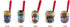 PB-JIFE! The Ultimate PB knife. Stir, scrape, and clean the BIG Jars (Red, 2)...