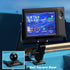 1" Ball Mount with Aluminum Alloy Square Plate, Universal Electronic Device Mounting Base with AMPS Holes for Garmin, Lowrance, Humminbird, for RA...