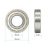 R1660ZZ 10 PCS Deep Groove Ball Bearing 6×16×5mm Double Metal Shielded Ball Bearing Chrome Steel P0 Z2 Bearing for Industrial Machine,Power Tools ...