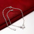 Yuren Zircon Butterfly Charm Adjustable Chain 925 Sterling Silver Ankle Bracelet for Women Anklet Foot Bracelet Sandals Beach Feet Diamond Anklet...
