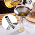 5-Inch Premium Stainless Steel Funnel with 200 Mesh Food Strainer, Kitchen Funnel for Bottles...
