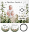 Adventure Awaits Baby Milestone Blanket with Birth Stat Sign, Mountain Baby Growth Chart Monthly Blanket, Watch Me Grow Adventure Baby Nursery for...