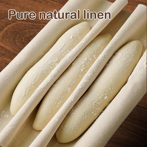 3PCS Proofing Cloth for Bread Baking 17x29 Inches Linen Bread Towel Pastry Cloth for Rolling Dough Flour Sack Towels for Bread Proofing...