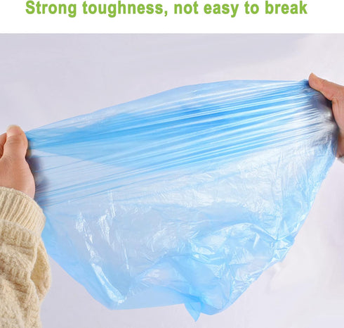 Small Trash Bags, Strong Waste Bags Small Garbage Bag, Thicken Bin Bag Unscented Bin Liner Suitabl for Bedroom Kitchen Bathroom Color Trash Can Li...