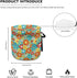 Hippie Flower Tea Cozy for Teapot, Heat Resistant Kettle Dust Cover, Breakfast Warmer Keep Warm Fit for Most Standard Size Teapots...