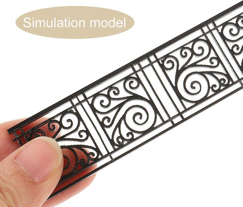 Yardwe 8pcs Miniature Garden Fence Fairy Garden Fence Micro-Landscape Dollhouse Decorations...