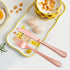 LIANYU 12-Piece Kids Copper Silverware Set, Stainless Steel Toddler Utensils, Hammered Metal Preschooler Flatware Cutlery Set, Children Tableware ...