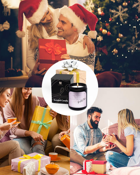 Aromatherapy Candle, Lavender and Rosemary Scented Candles for Home, 7OZ 100% Natural Soy Wax Candles for Women, Perfect Candles Gift for Christma...