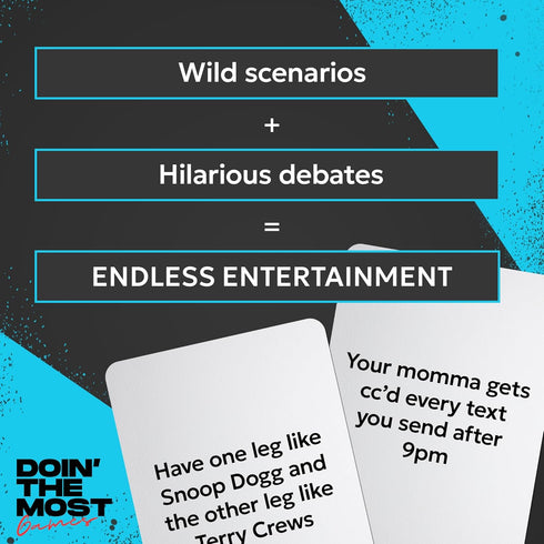 Doin' The Most - Hood You Rather: Urban Black Culture Party. Games for Adults with an Unforgettable Hood Spin on Fun Card Game for Game Night. 200...