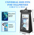 IPX8 Waterproof Phone Dry Bag for iPhone 14/13/12/11 & Samsung S23/S22 - Floating, Large Capacity Pouch for Boating, Swimming, Kayaking (Multicolo...