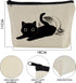 Makeup Bag for Women, 2Pcs Cosmetic Bags, Travel Toiletry Makeup Organizer Zipper Pouch Portable and Waterproof Cute Pencil Case for Teen Girls...