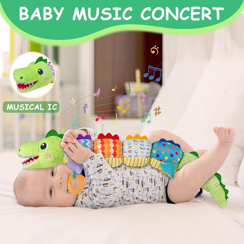Baby Boy Toys for 0 3 6 9 12 Months, Soft Tummy Time Toy with Multi Textures,Rattle,Crinkle,Newborn Baby Stuffed Animal Toy, Baby Gift,Caterpillar...