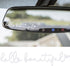 Hello Beautiful Rearview Mirror Decal Self Adhesive Vinyl Car Window Stickers White Decoration Accessories Gifts for Women Teen Girls...
