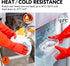 Vgo... 2-Pairs Dishwashing Gloves, Reusable Household Gloves, Kitchen Gloves, Long Sleeve, Thick Latex, Cleaning, Washing, Working, Painting, Gard...