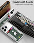 Magnetic Phone Wallet for Apple MagSafe, Card Wallet Holder for iPhone 15 Pro Max/15 Plus/15 Pro/15, 14 Pro Max/14 Plus/14 Pro/14, 13 Pro Max/13 P...
