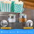 CUSINIUM 2-Pack 3oz Glass Spice Seasonings Shaker With Adjustable Lid...