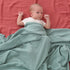 Insular Muslin Swaddle Blanket, Baby Swaddle Wrap for Boys and Girls, Receiving Blanket Large 47 x 47 inches, Baby Essentials, 2 Pack, Green&Duck...